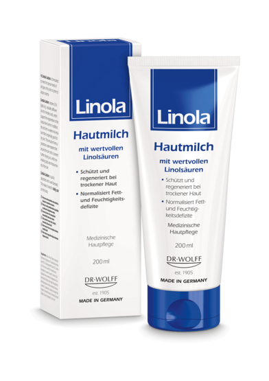 Linola Hautmilch – Bodylotion für trockene Haut